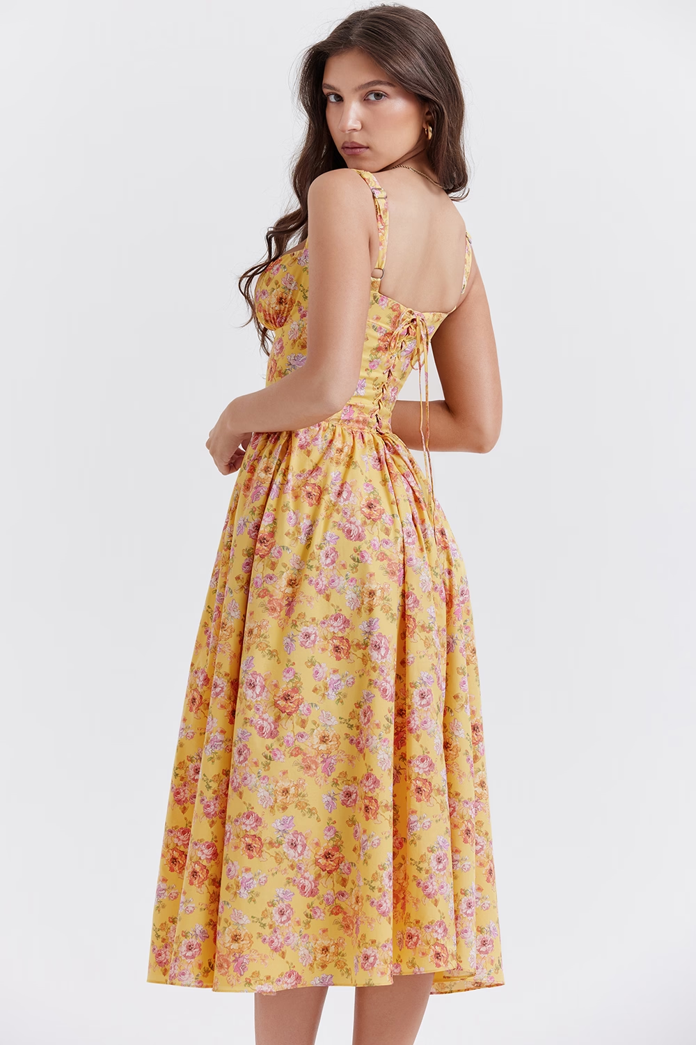 Floravie Midi Elbise