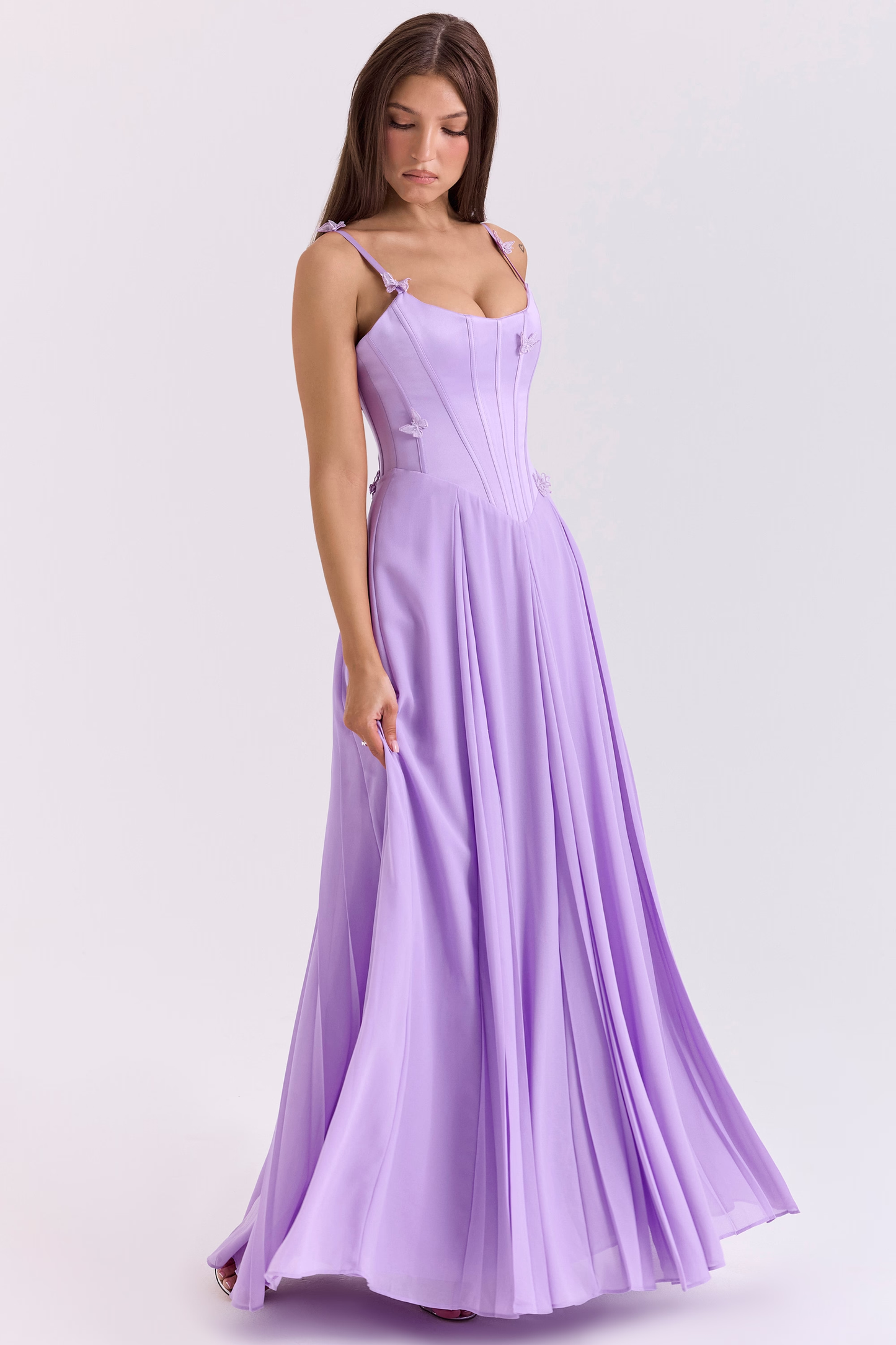 Orchid Dreams Maxi Elbise