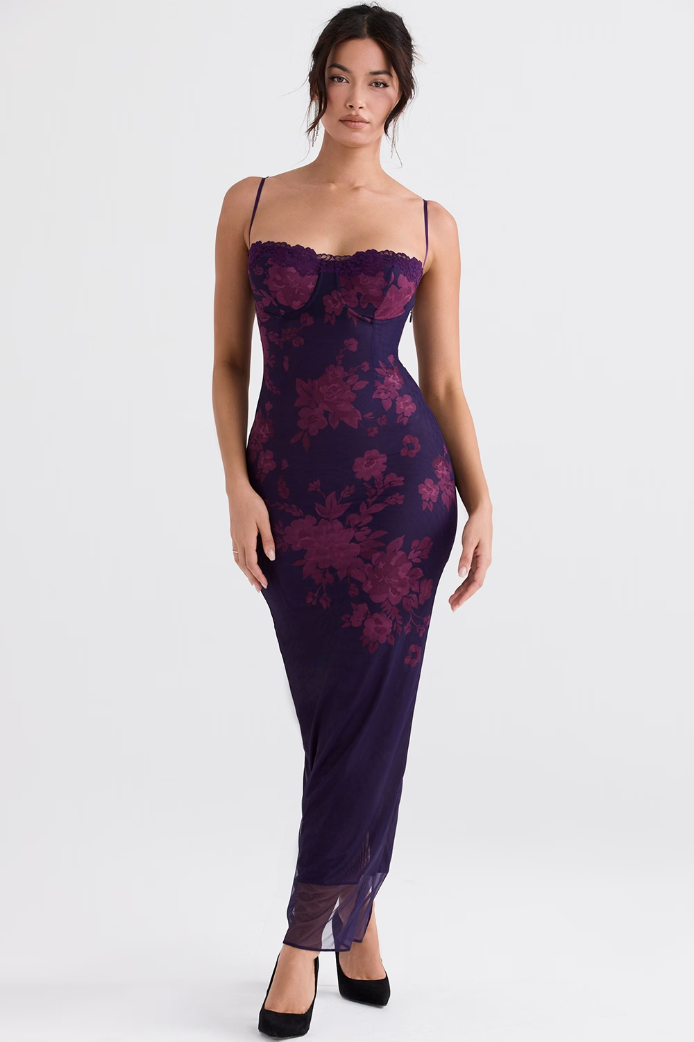 Scarlet Orchid Maxi Elbise