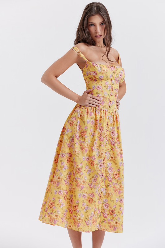 Floravie Midi Elbise