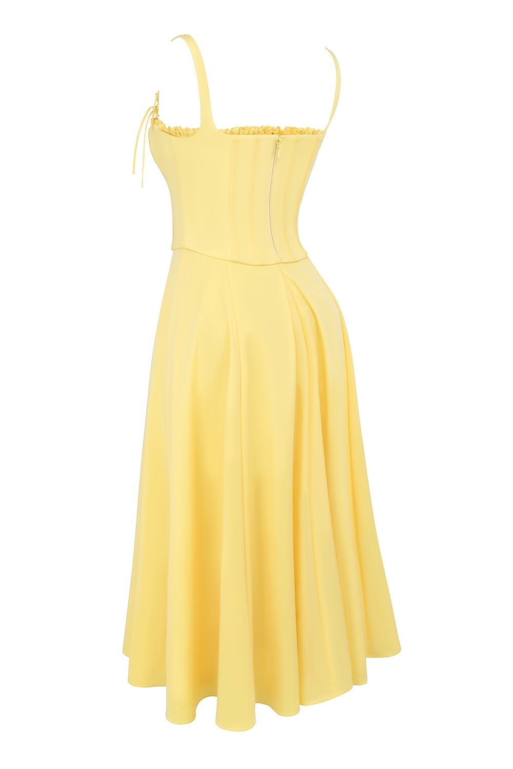 Sunshine Cotton Midi Elbise