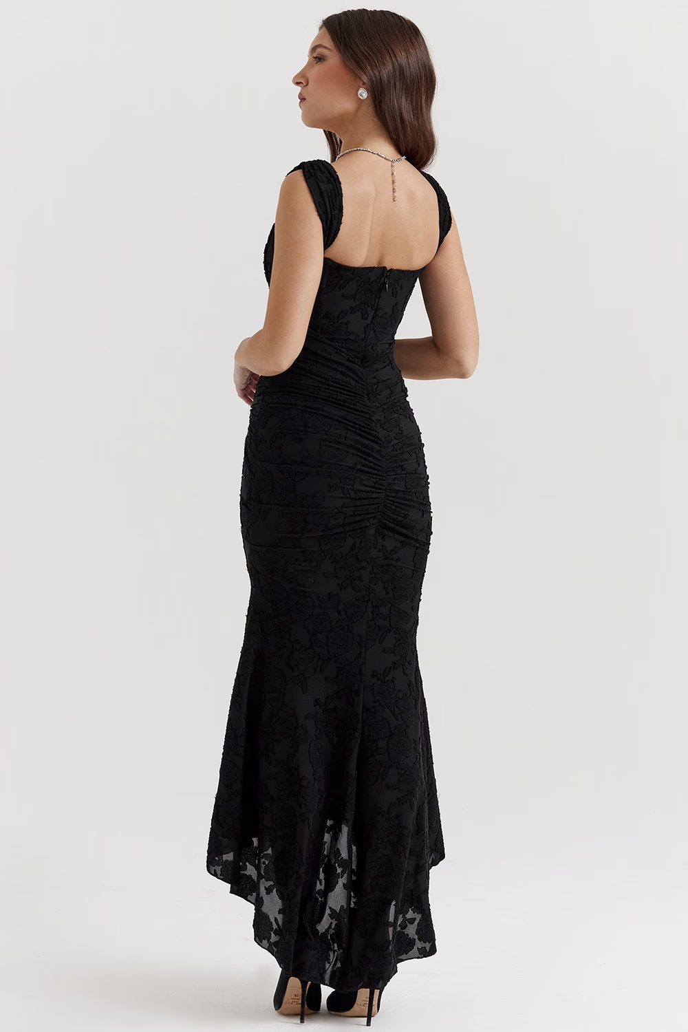 Liliane Corsage Maxi Elbise