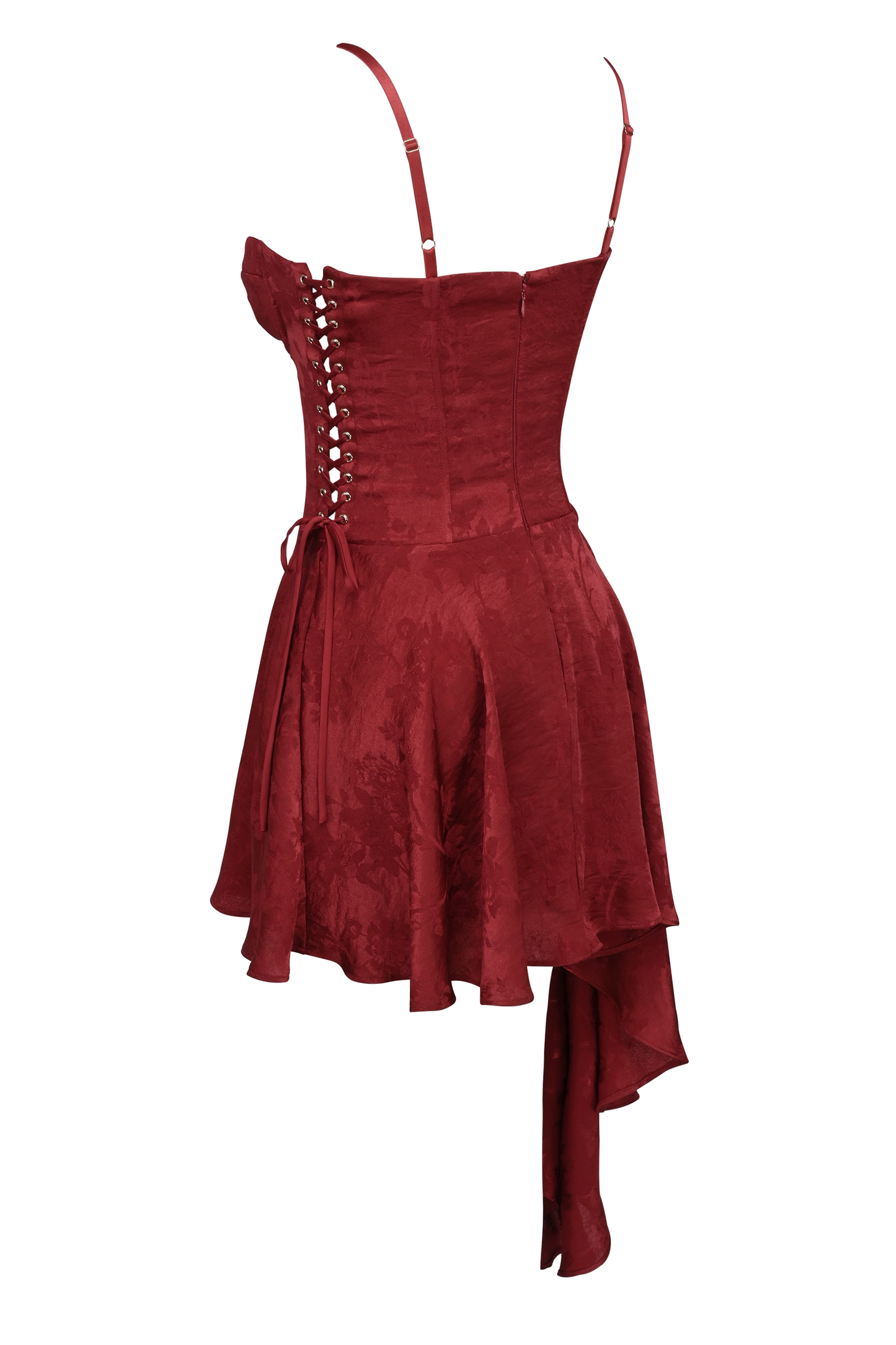Ruby Flame Mini Elbise