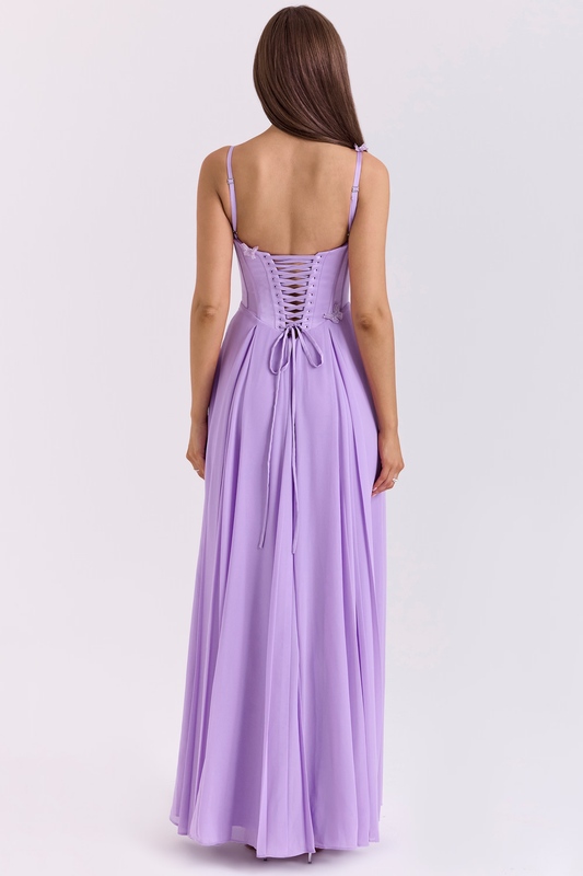 Orchid Dreams Maxi Elbise