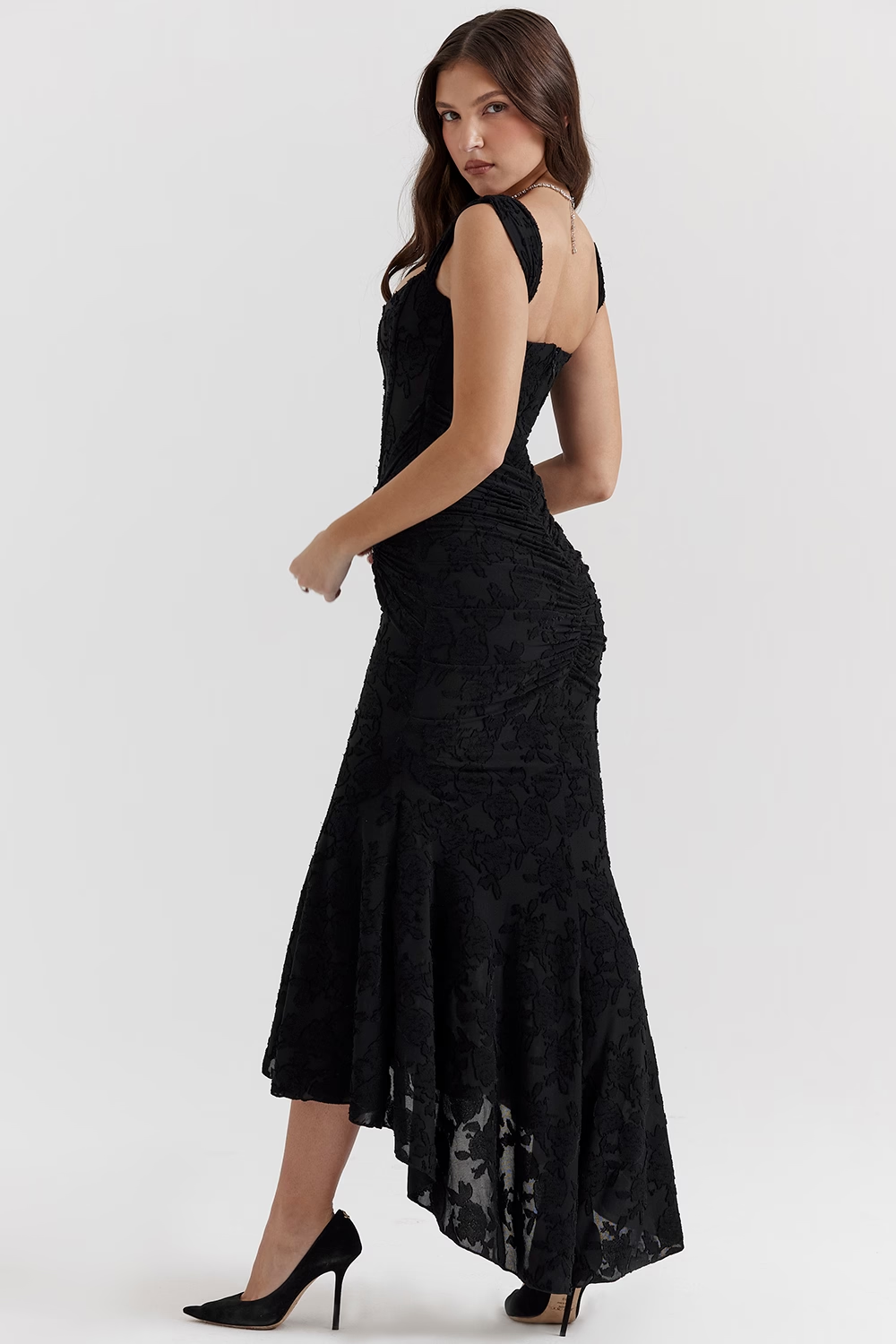 Liliane Corsage Maxi Elbise