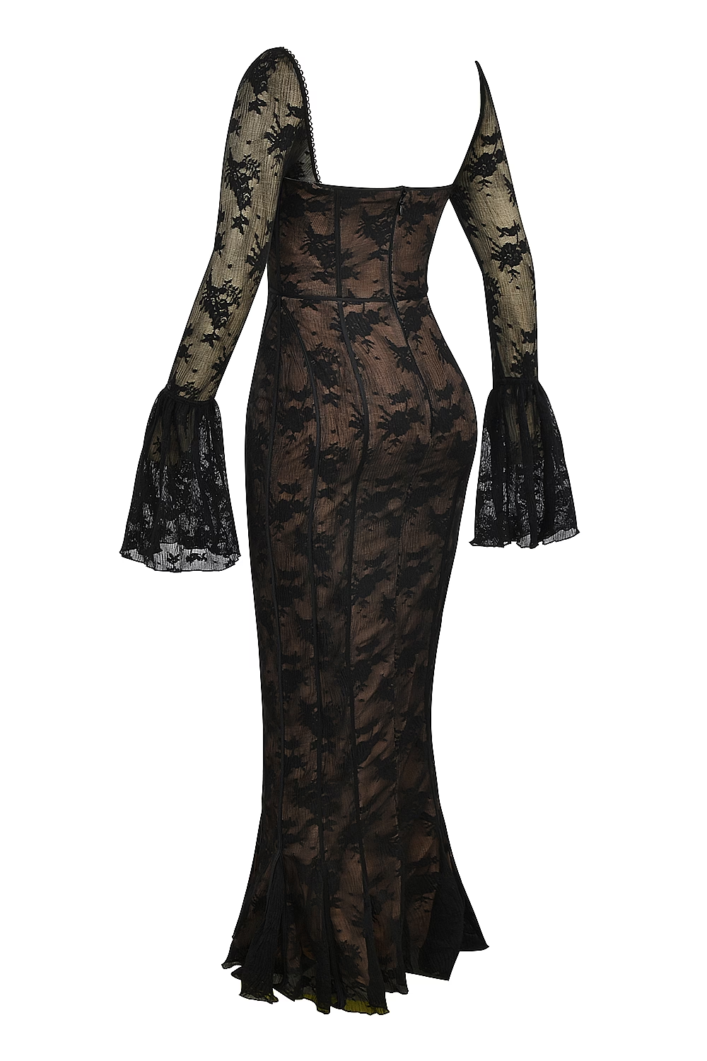 Velour Belle Maxi Elbise