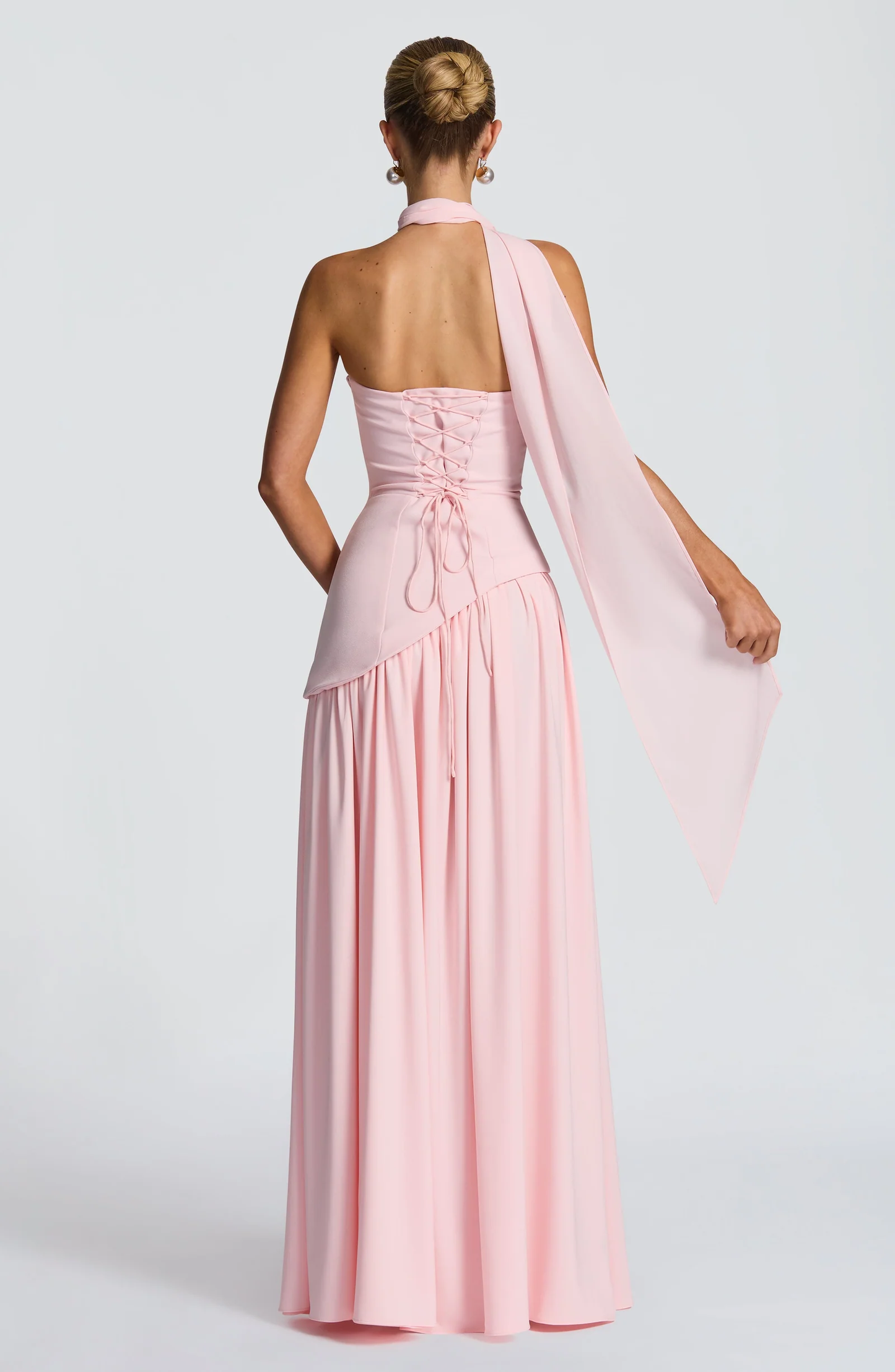 Maliyah Straplez Maxi Elbise