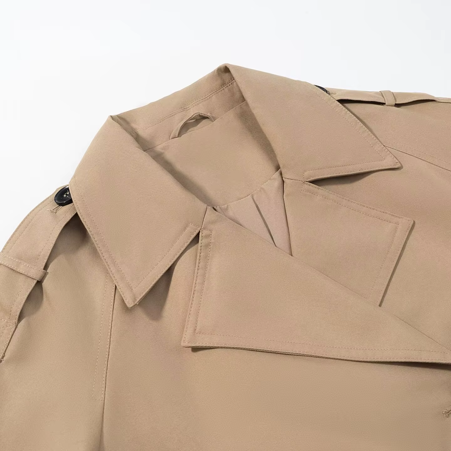 Lady Dimí Kısa Vintage Trençkot
