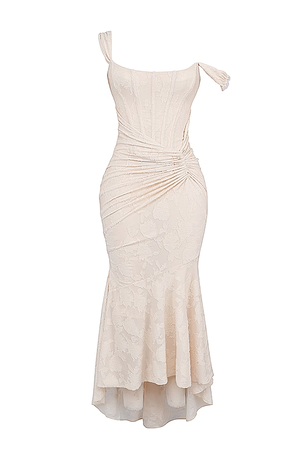 Liliane Corsage Maxi Elbise