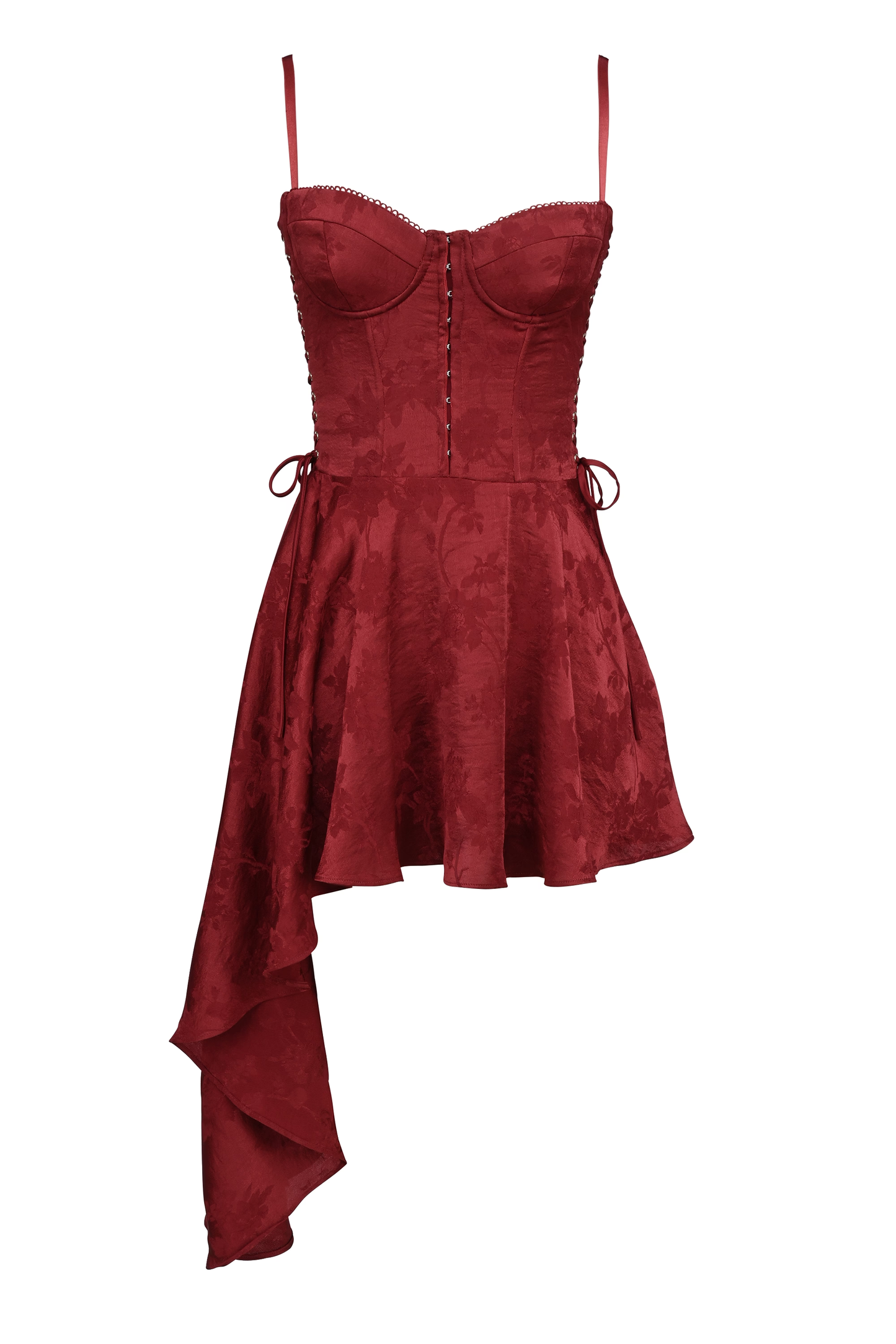 Ruby Flame Mini Elbise