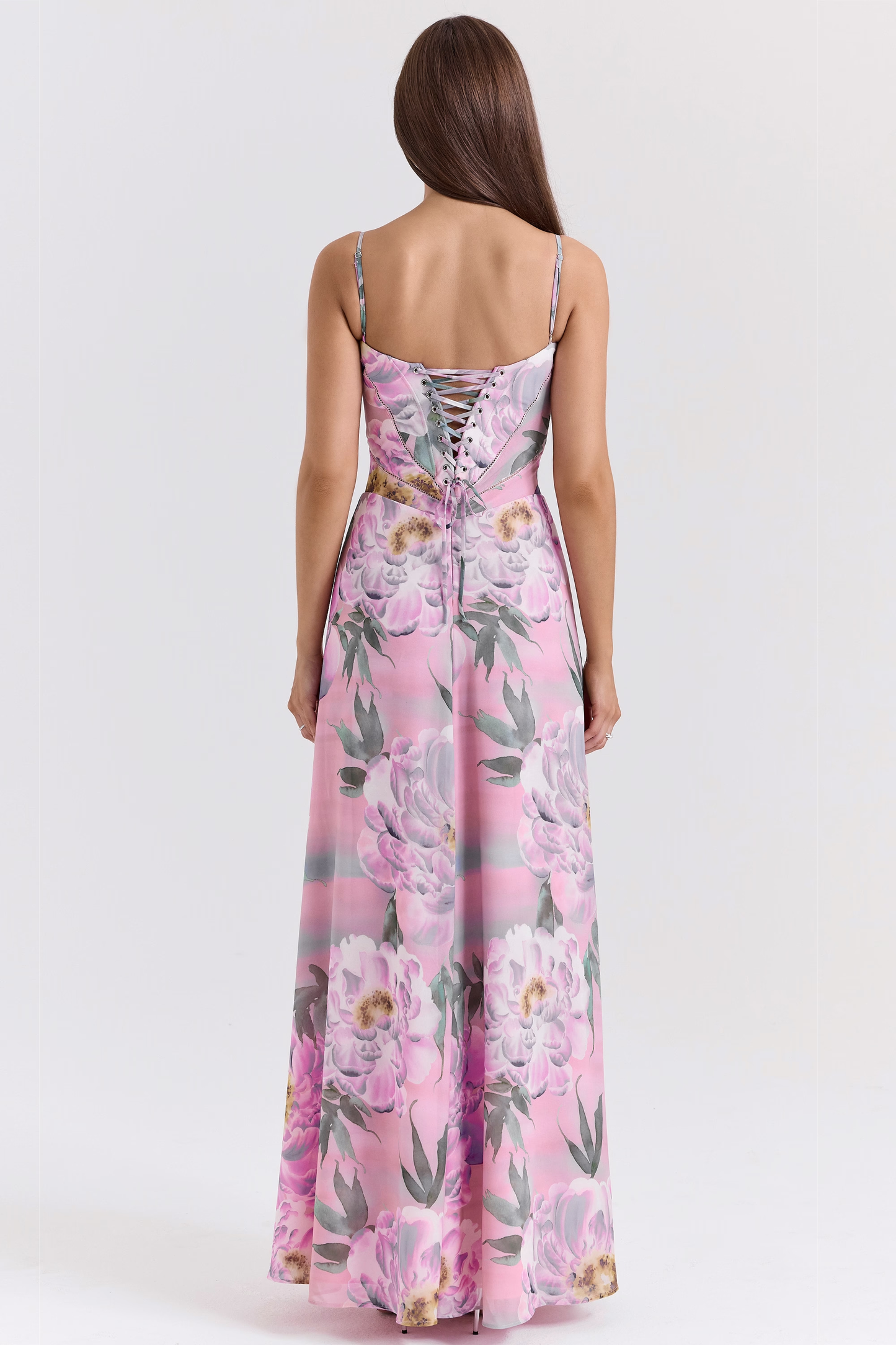 Rose Amour Maxi Elbise