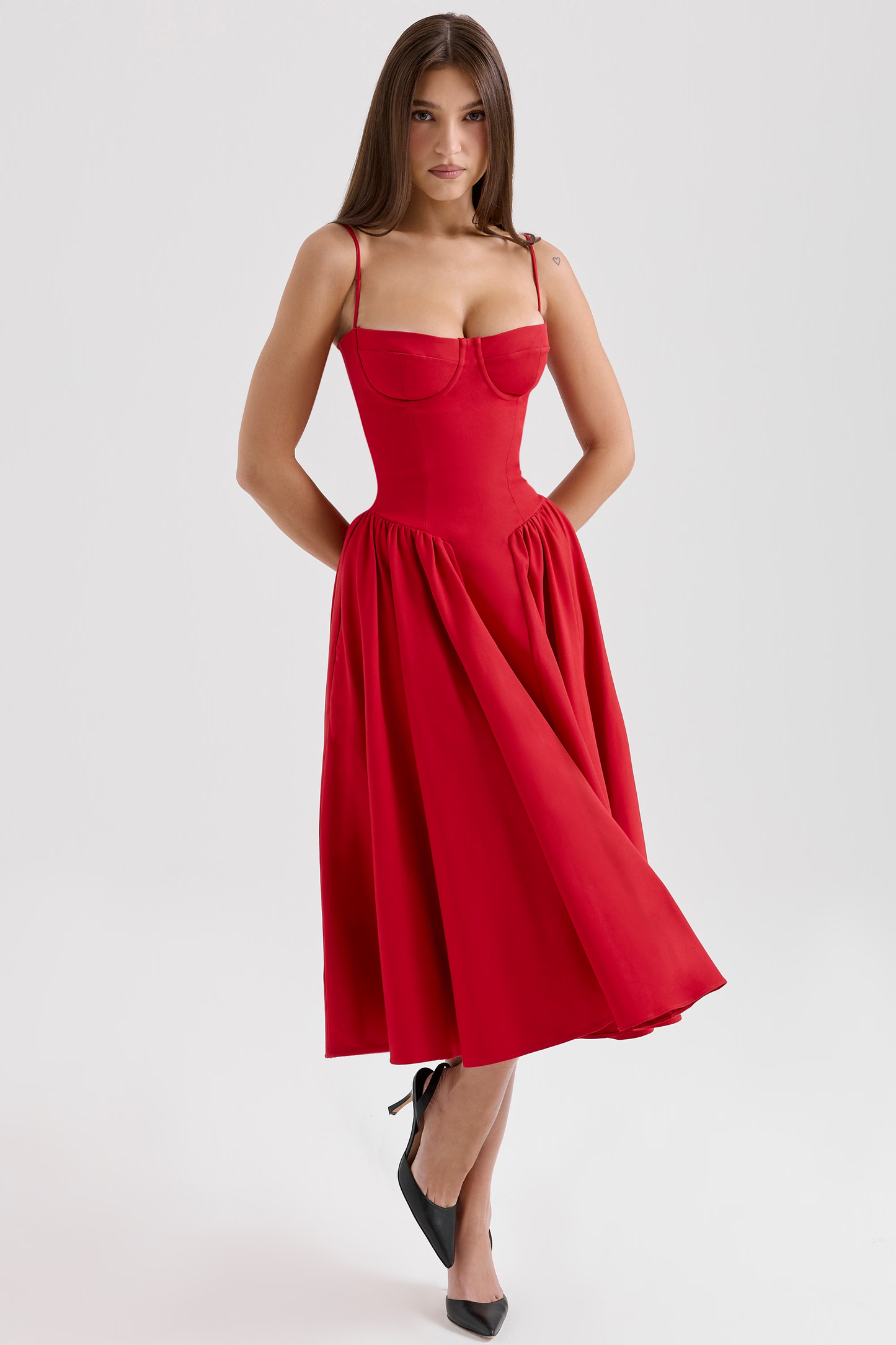 Arden Midi Elbise