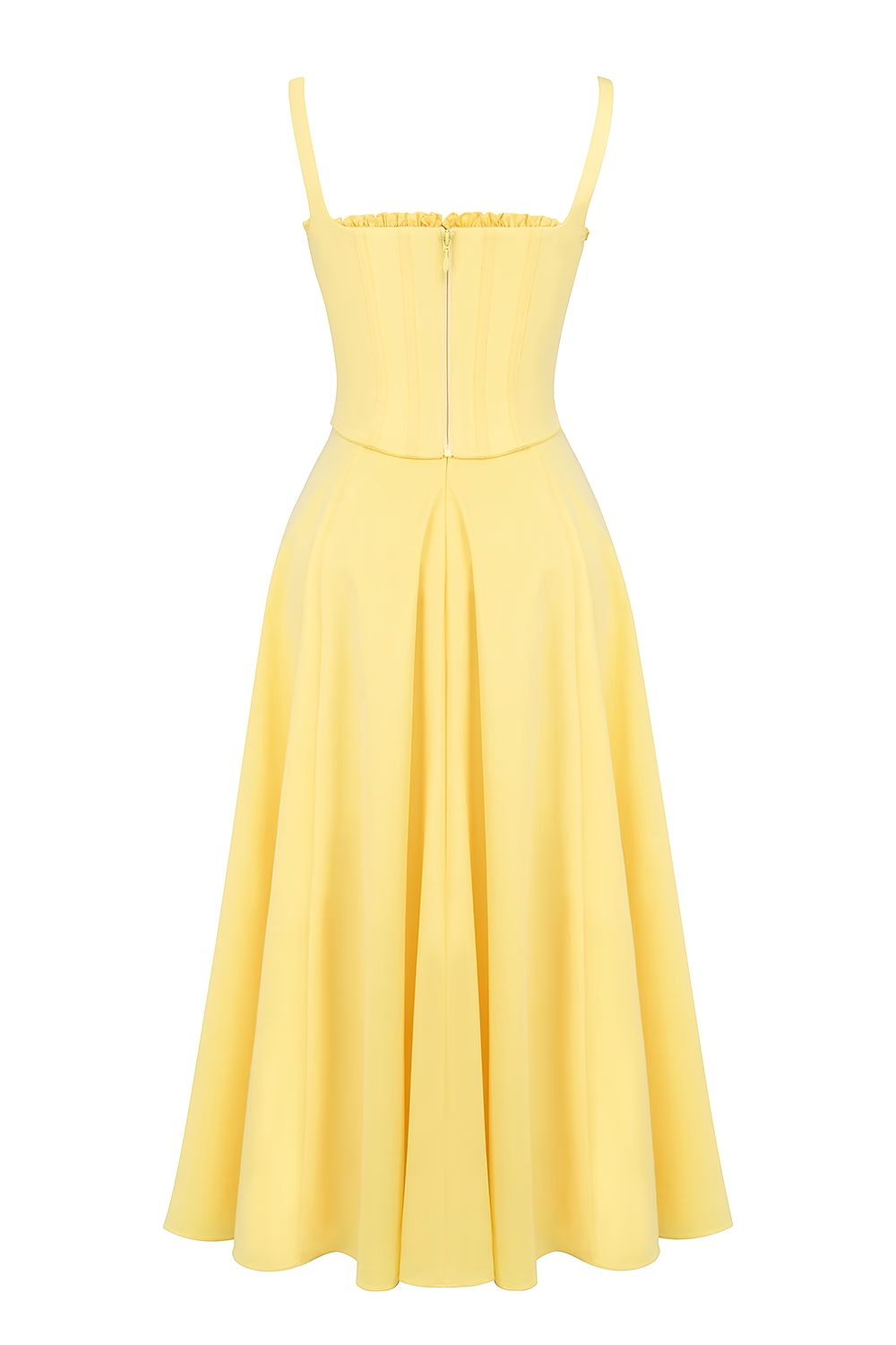 Sunshine Cotton Midi Elbise