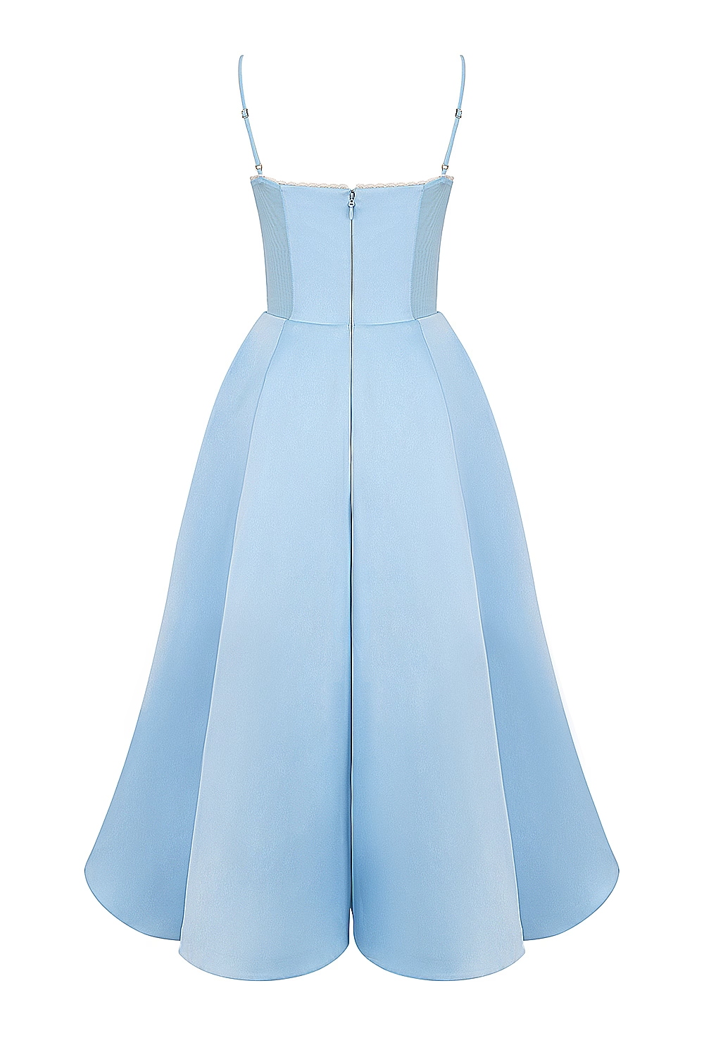 Cinderella Mavi Midi Elbise