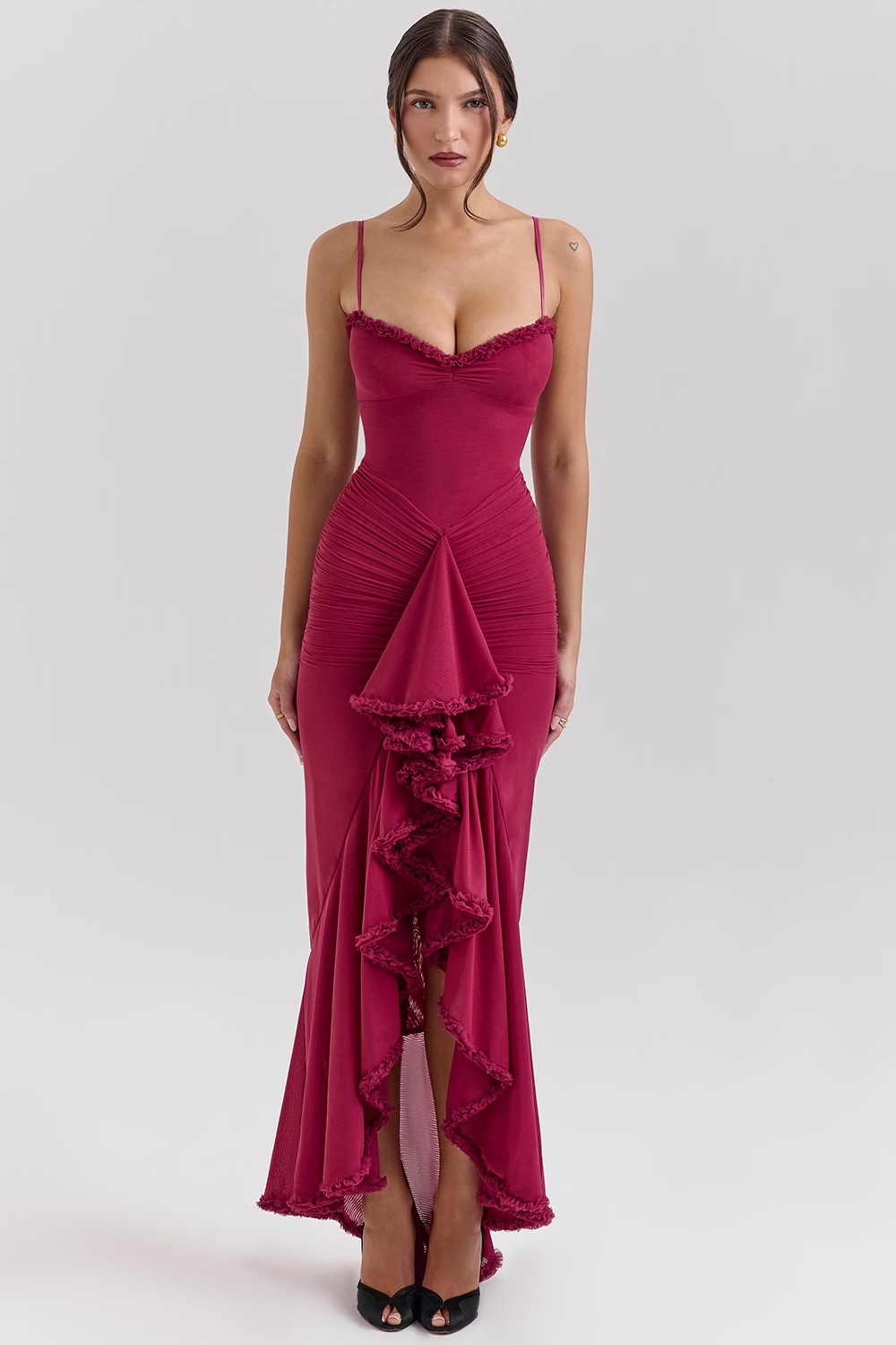 Lavender Maxi Elbise