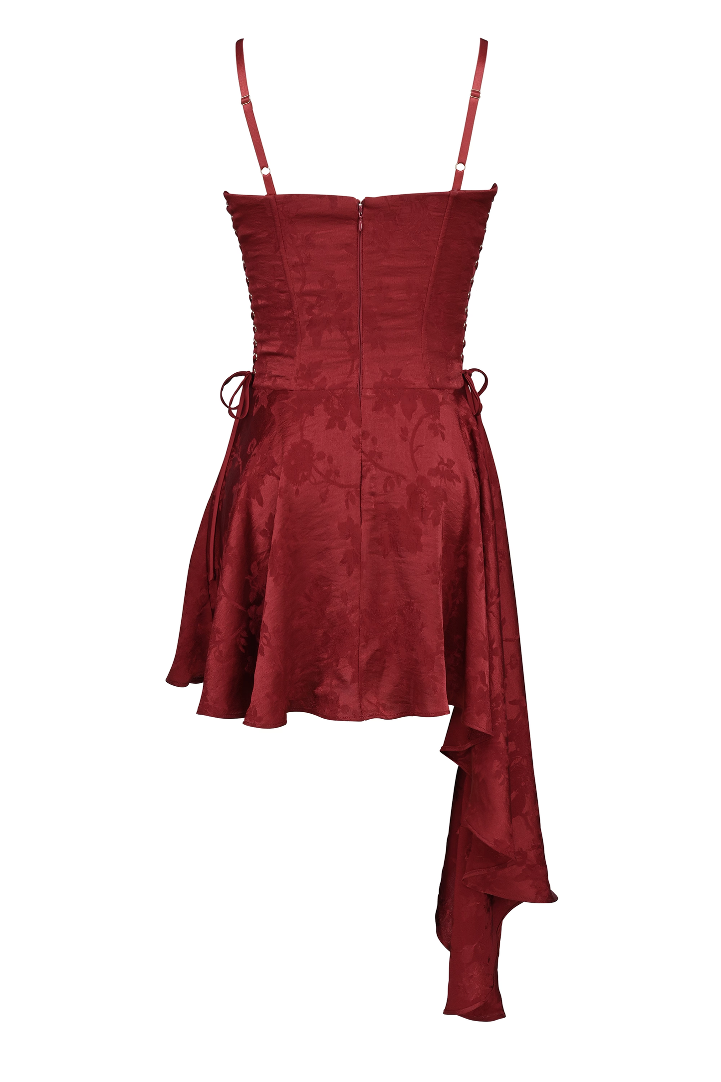 Ruby Flame Mini Elbise