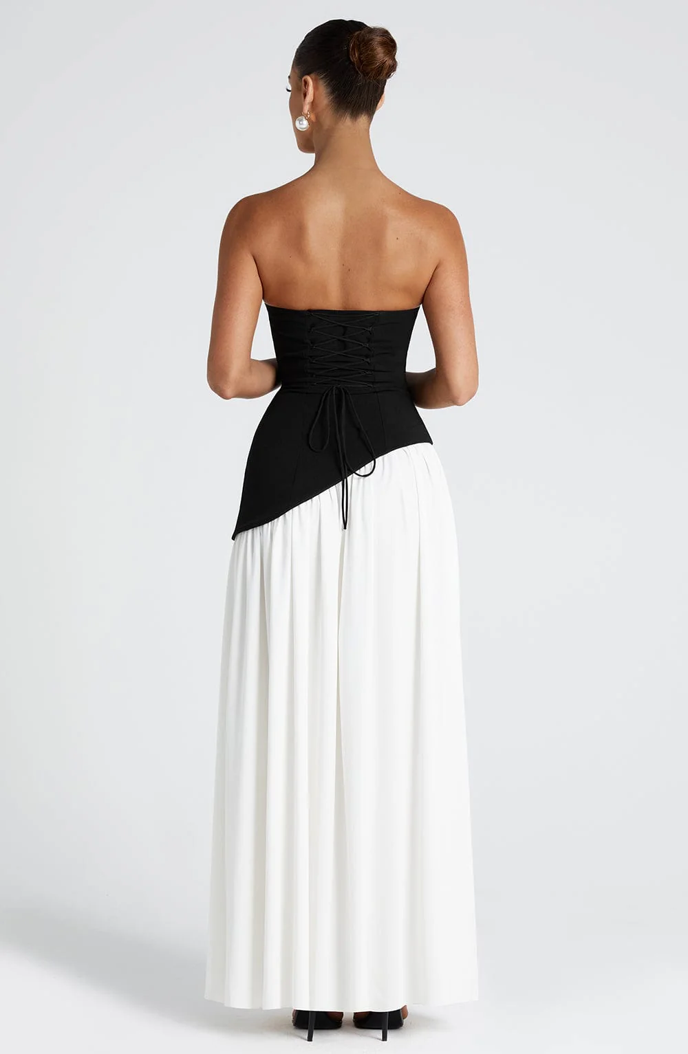 Maliyah Straplez Maxi Elbise