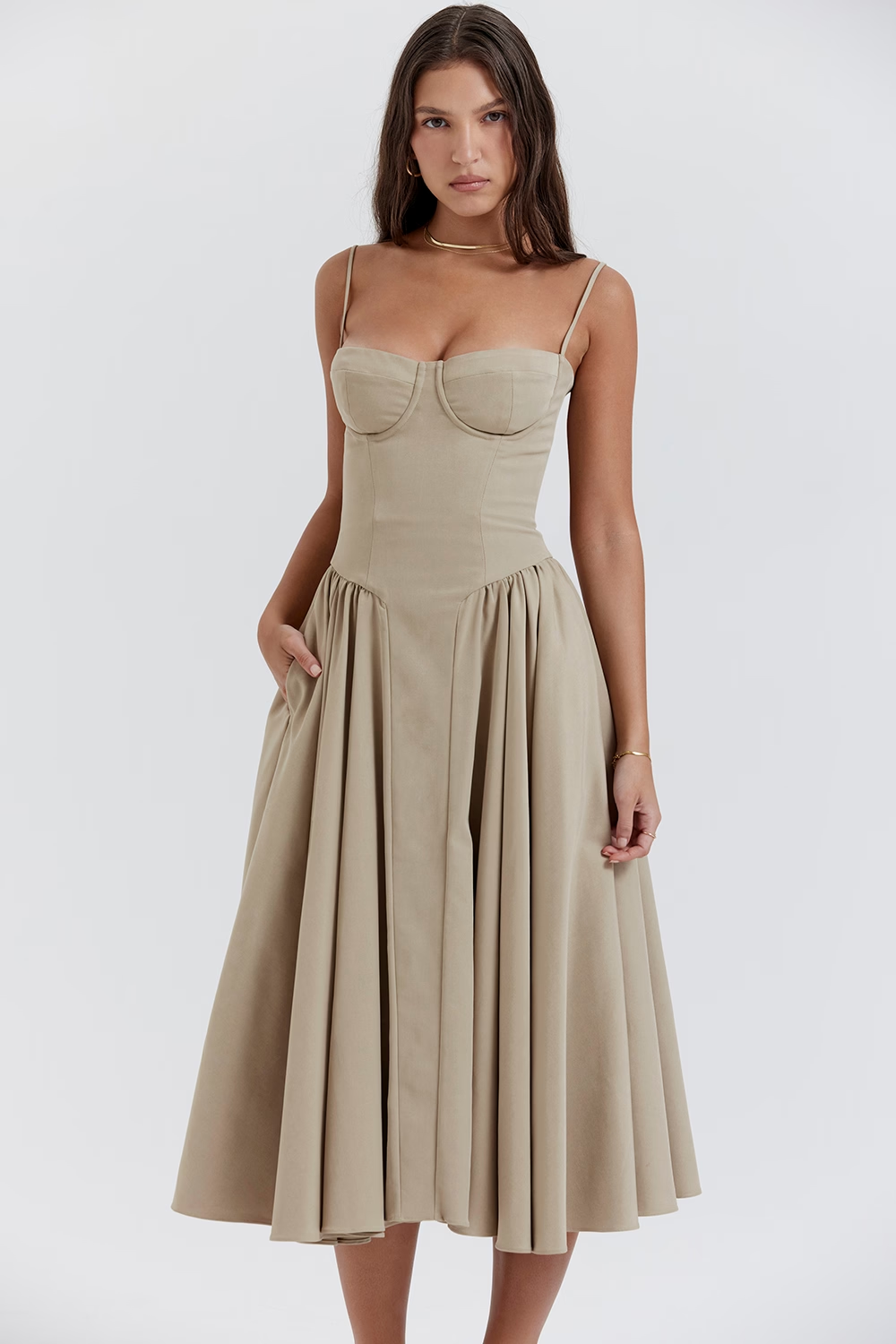 Arden Midi Elbise