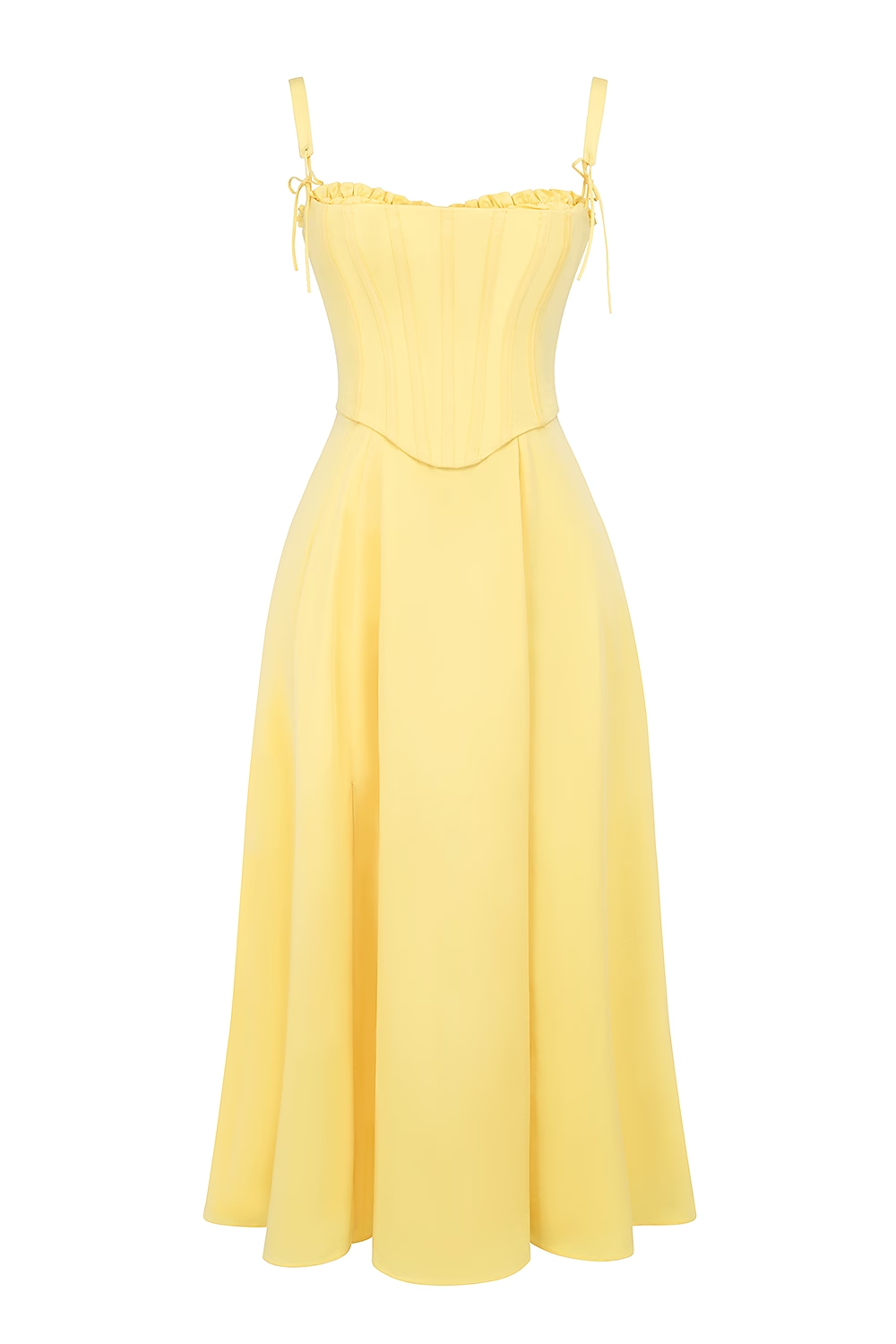 Sunshine Cotton Midi Elbise