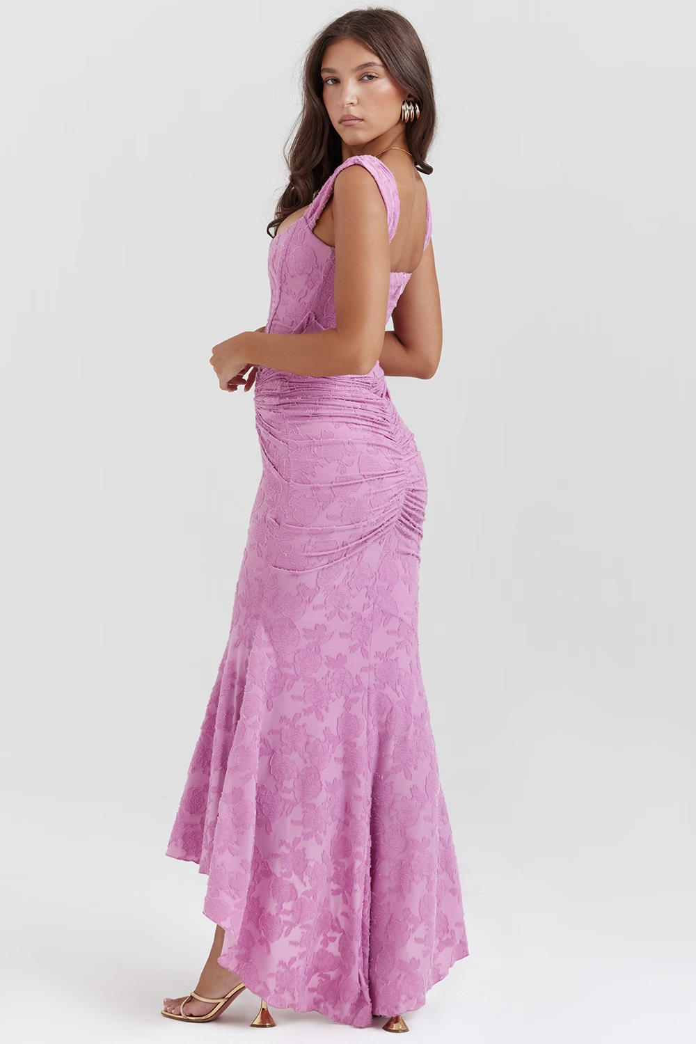 Liliane Corsage Maxi Elbise
