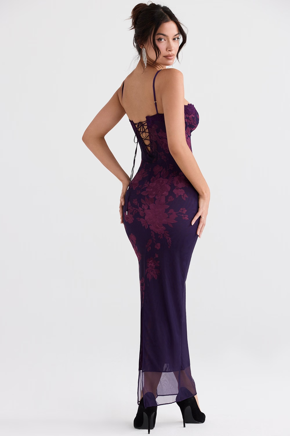Scarlet Orchid Maxi Elbise