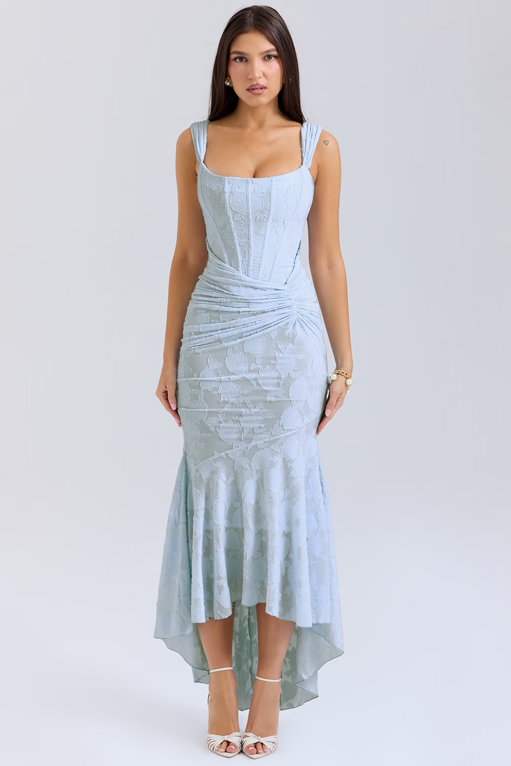 Liliane Corsage Maxi Elbise