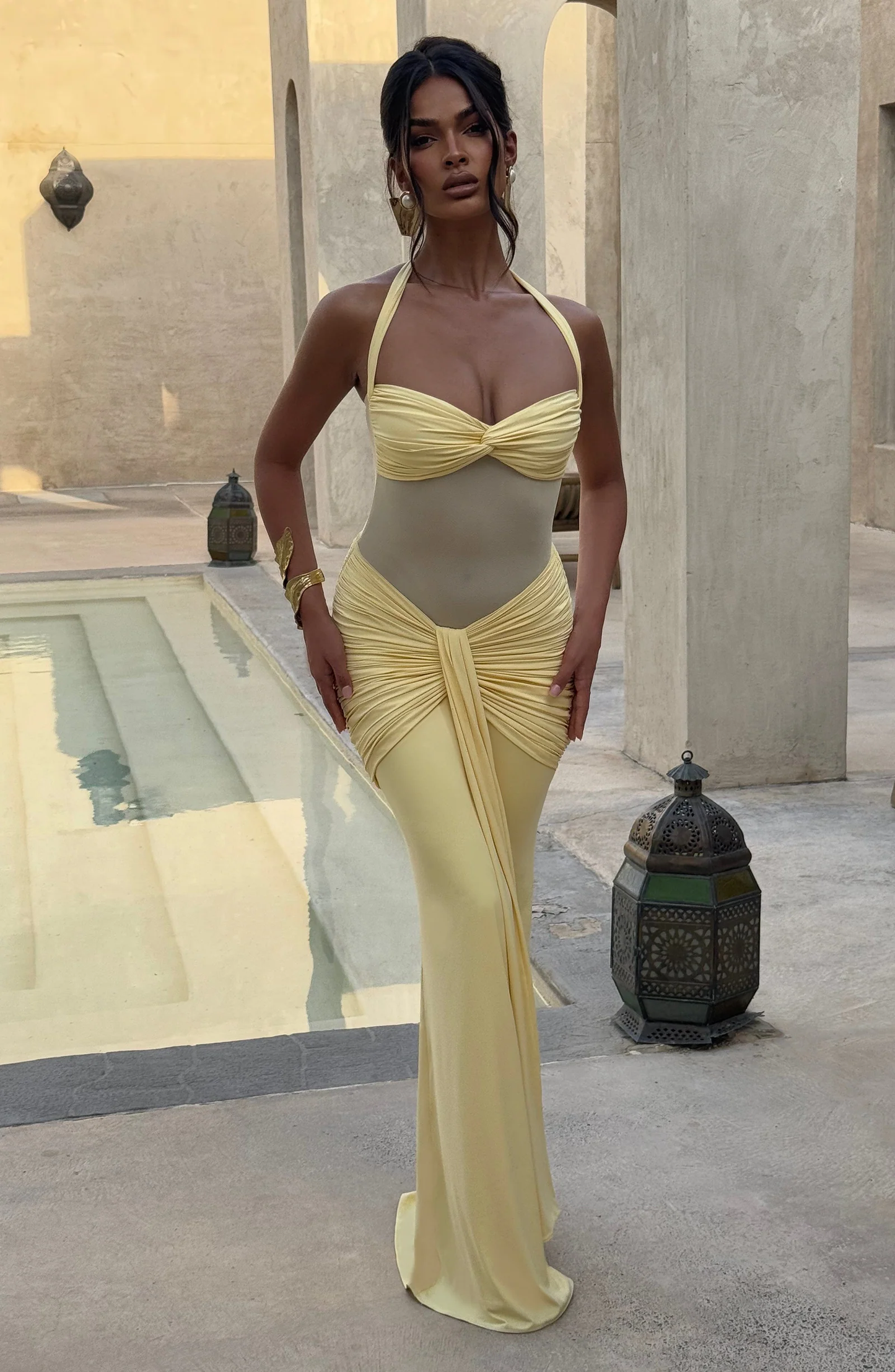 Solene Maxi Elbise