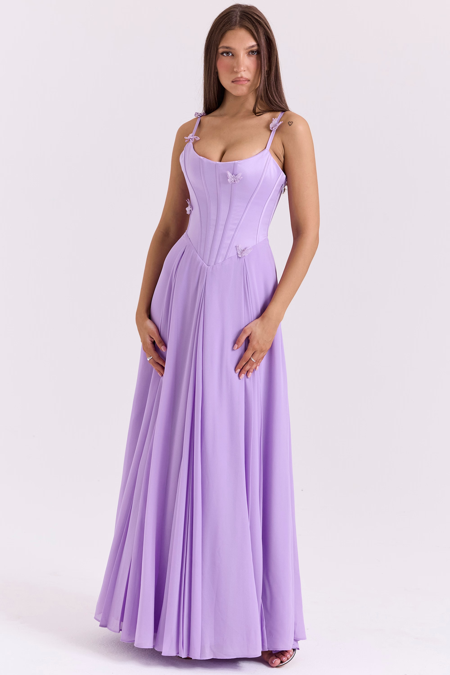 Orchid Dreams Maxi Elbise