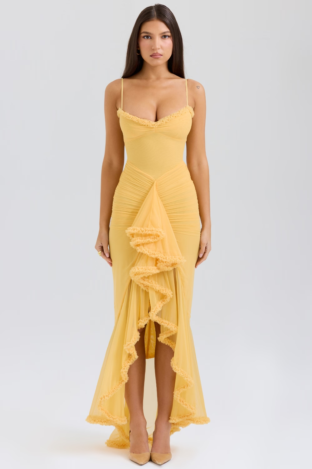 Lavender Maxi Elbise