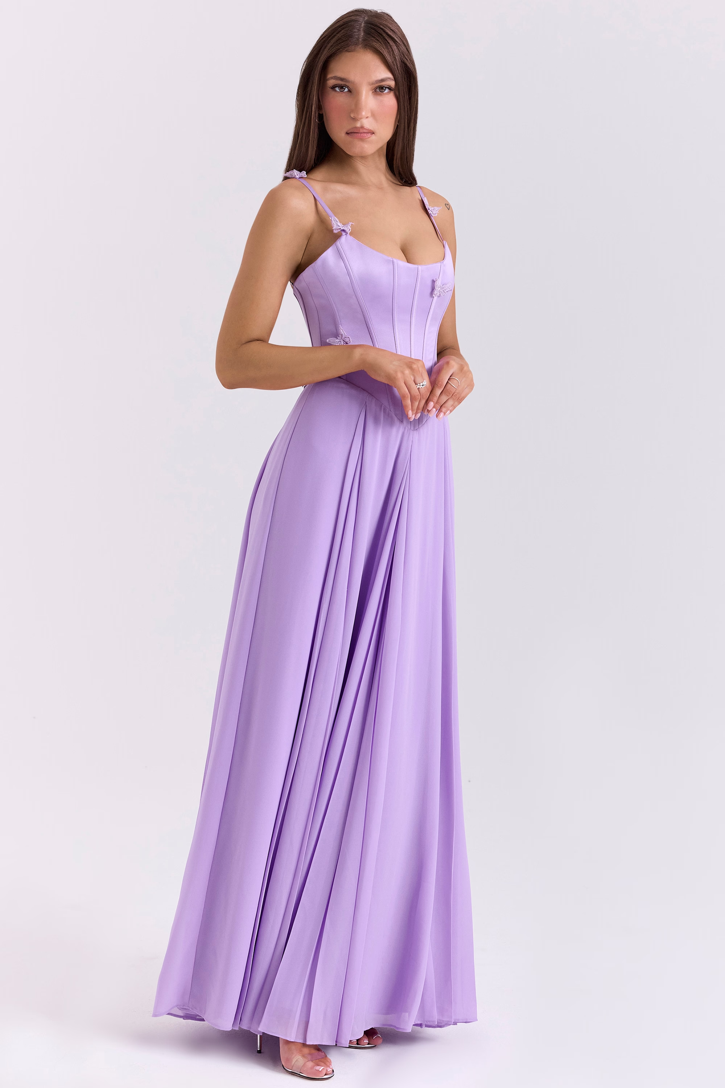 Orchid Dreams Maxi Elbise