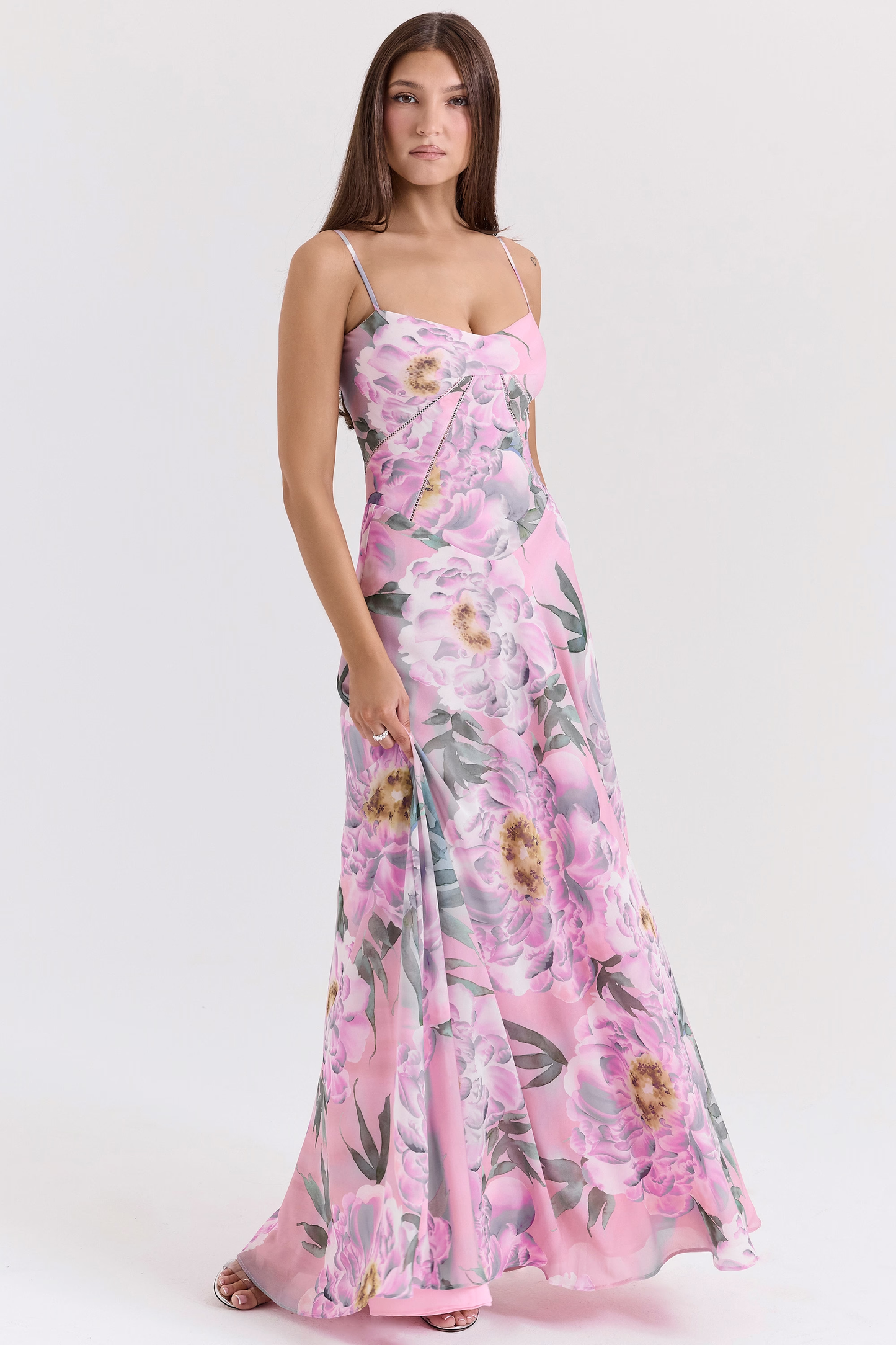 Rose Amour Maxi Elbise