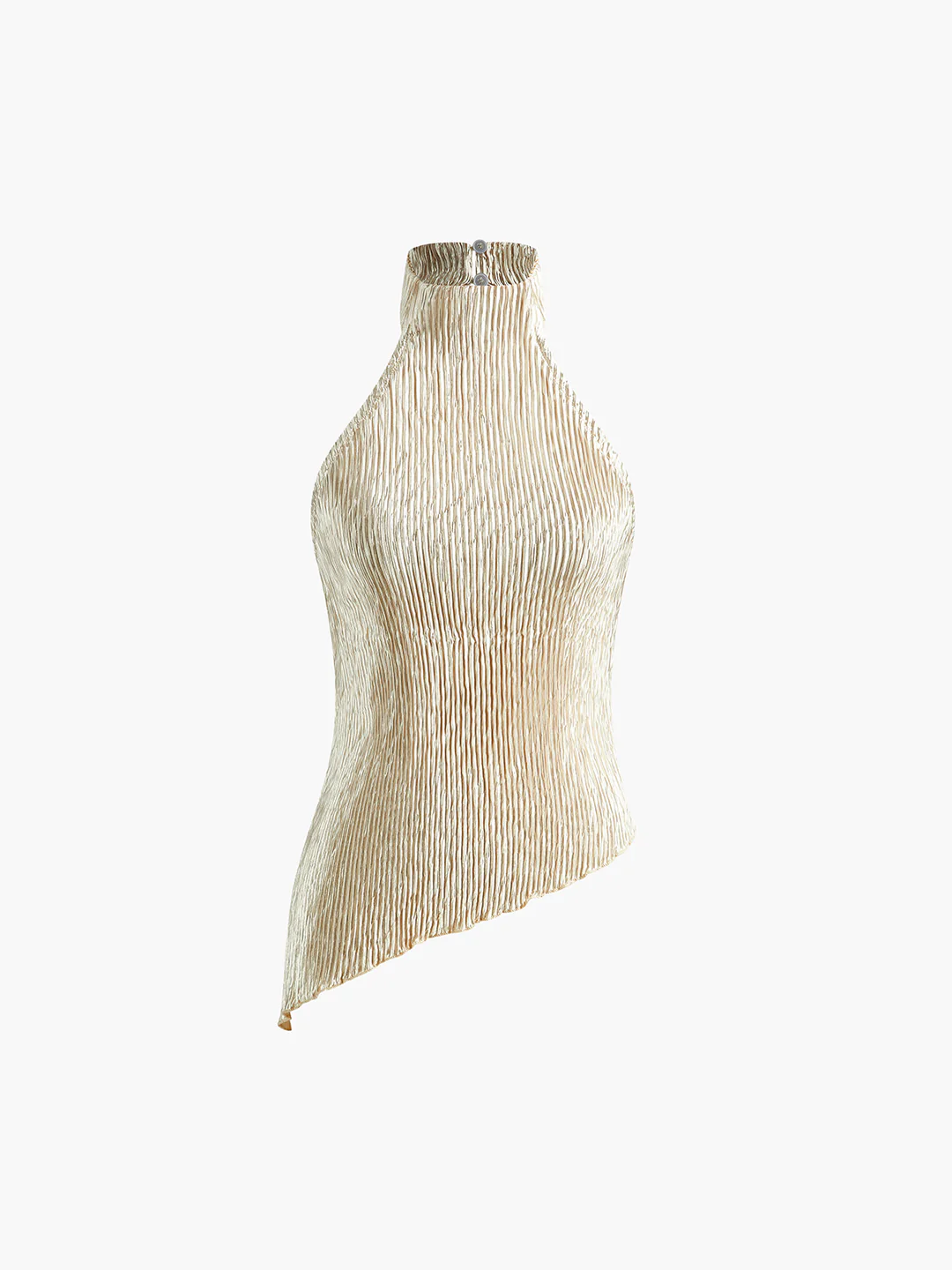 Asimetrik Halter Crop & Palazzo Pantolon Takımı